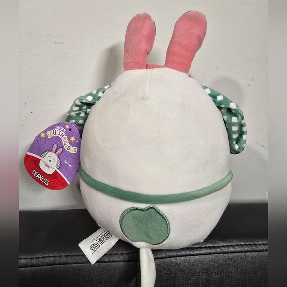 Squishmallow 8” SNOOPY Plush Easter 2025 With Bunny Ears NEW - Picture 2 of 4